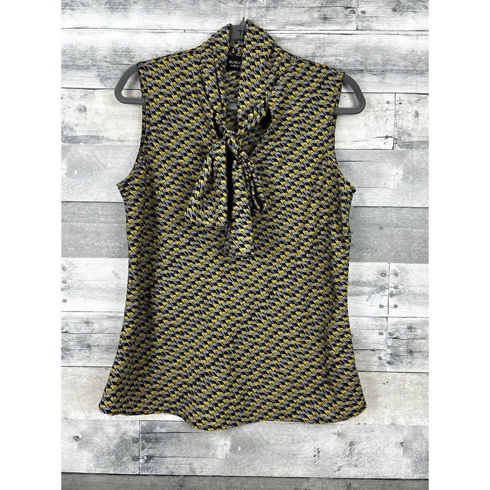 Black Label Evan Picone Medium Sleeveless Blouse